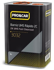 Pro Car lanza su nuevo Barniz UHS Rápido 2C