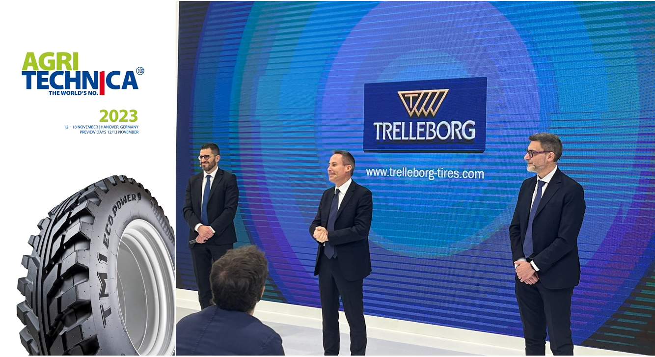 Trelleborg Presenta En Agritechnica El Nuevo Neum Tico Tm Eco Power