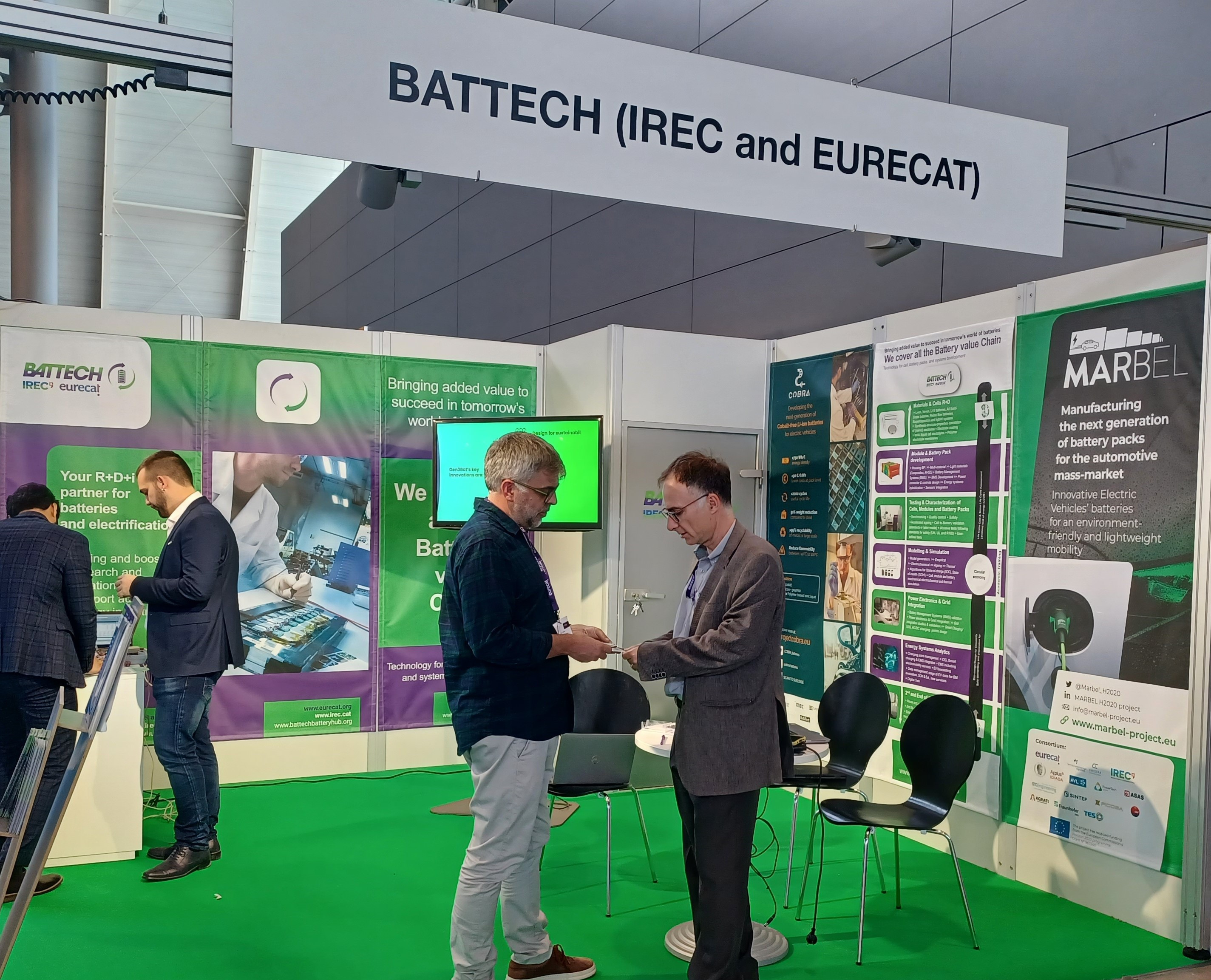 Battech muestra en The Battery Show Europe sus novedades