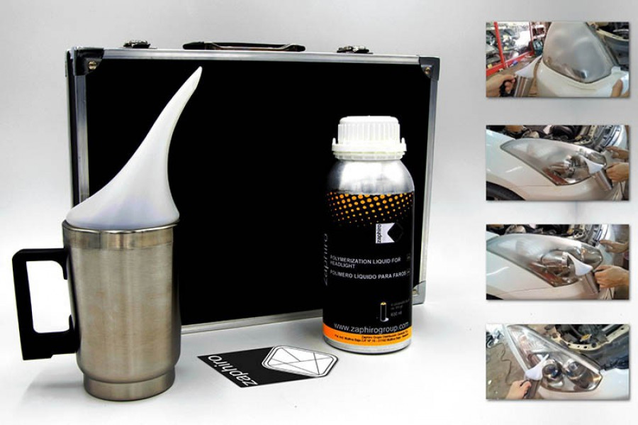 Polimero liquido para restaurar faros, botella 600ml - Restauracion faros  -10817