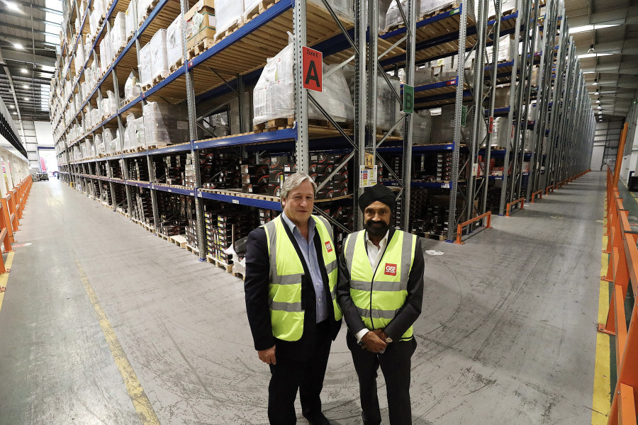 Steve Horne and Sukhpal Singh Ahluwalia