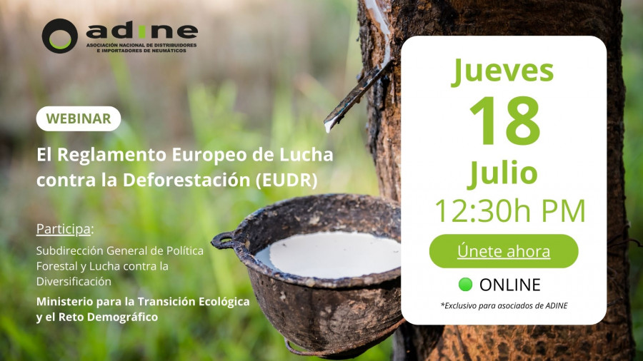 Webinar ADINE Reglamento deforestación