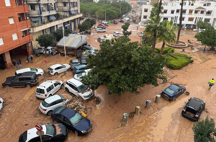 Catarroja inundada, DANA 2024