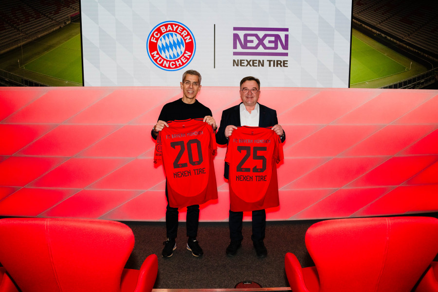 [Photo] Signing Ceremony of Partnership between Nexen Tire and FC Bayern München