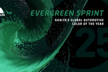 Axalta 2025 Global Automotive Color of the Year Evergreen Sprint