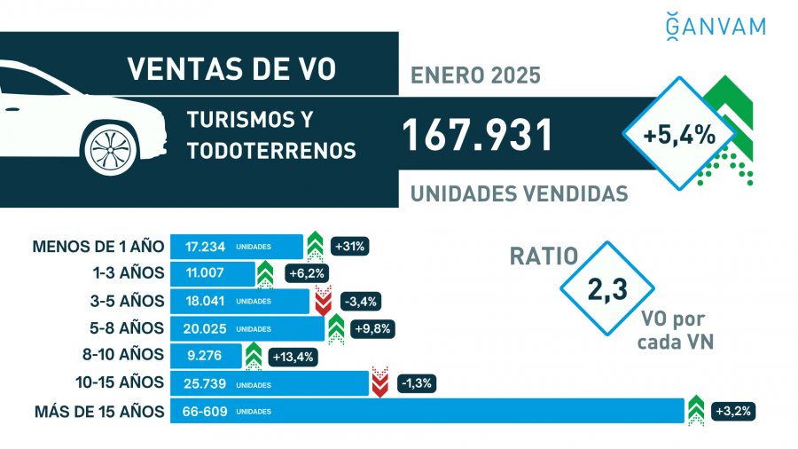 Ventas VO enero 2025 1